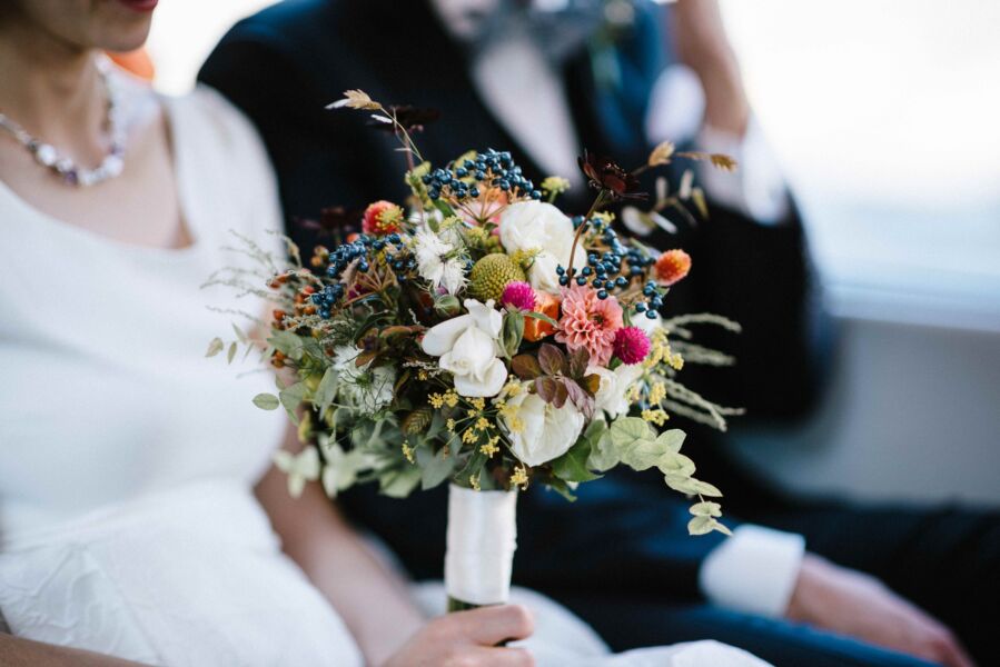 Brautstrass mittel kugel fächerförmig